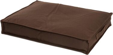 Premium Dog Bed, Dog Mat, Washable Canvas, Orthopedic Memory Foam, Viscoelastic Filling, Soft Dog Bed for Small Dogs, Vintage Canvas Fabric, Mattress PDB1007 S 65x50 Dog Sofa