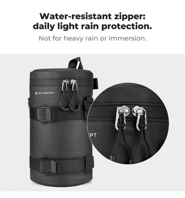 Чохол для об'єктива K&F Concept, водонепроникний, XL, для DSLR/SLR