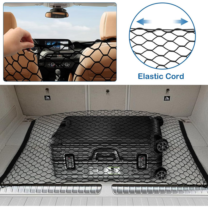 Сітка для собак у машину 120*70 см - захист та безпека для тварин