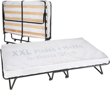 Cortassa XL Comfort Folding Bed with Mattress