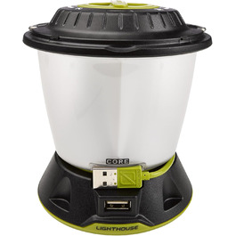 Goal Zero GROCA Goal Zero Unisex 32009 Lighthouse Core LED Camping Lantern 430lm Battery Powered 350g Black, Yellow, One Size