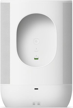 Sonos Move 2 – Портативна бездротова колонка з Wi-Fi, Bluetooth, Alexa, 24 год роботи, біла