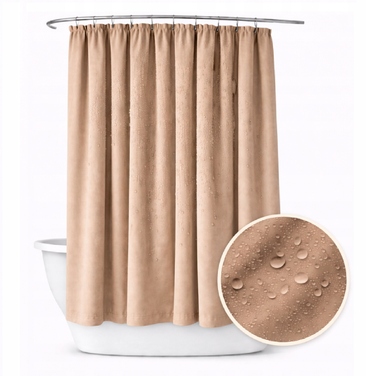 Текстильна штора для ванни NOW-ART, 200 x 200 см