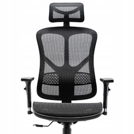 Ергономічне крісло Diablo Chairs V-Basic, тканина, чорне