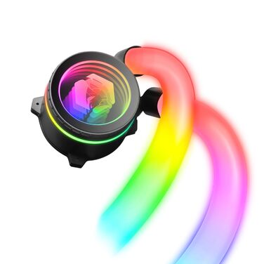 Система водяного охолодження EMPIRE GAMING Guardian G-V20 AIO для ПК - 240 мм, ARGB, Intel/AMD