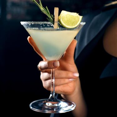Набір склянок для коктейлів ParaCity Martini, 2 шт. - преміум-скло, 180 мл