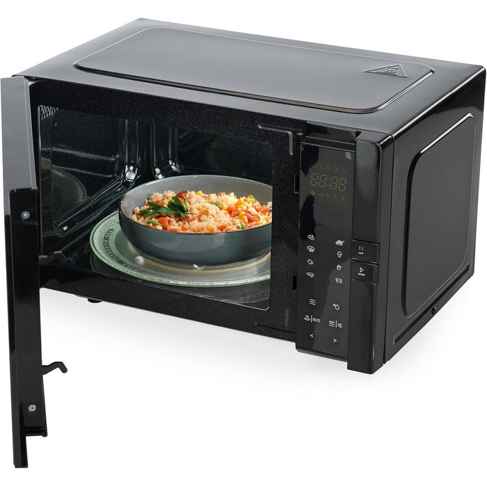 Мікрохвильова піч Hisense H20MOBS4HI 25 л з InverterTech, керамічним покриттям та цифровим керуванням