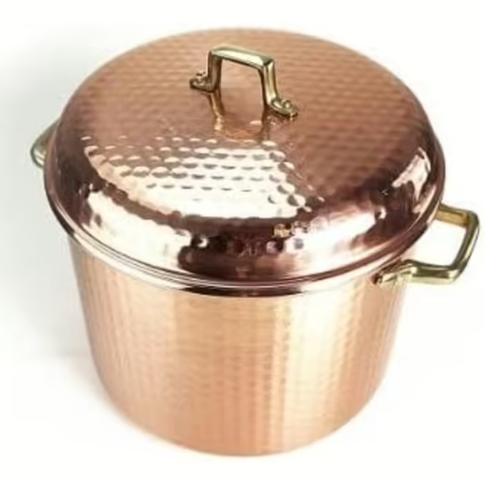 Copper Garden 8 L Copper Pot with Lid