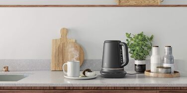 Електричний чайник Electrolux Explore 7 E7K1-6BP: акумуляторний, з регулюванням температури, 1.7 л, Black Pearl