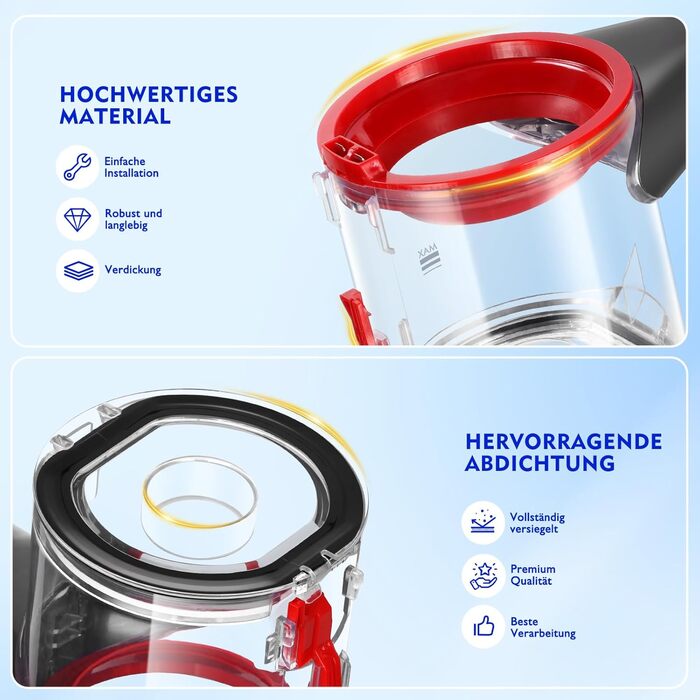 Замінний контейнер для пилососів Dyson V7 V8 SV11 SV10 (967699-01)