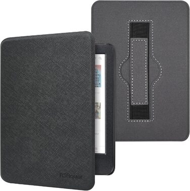 Чохол для Kindle/Kobo/Tolino з підставкою та авто-ввімкненням/вимкненням (чорний)