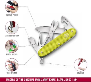 Швейцарський ніж Victorinox Pioneer X Alox (31.L23) - мультитул з алюмінієвим покриттям