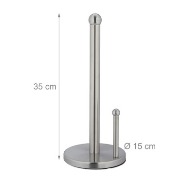 Relaxdays Stainless Steel Kitchen Towel Holder