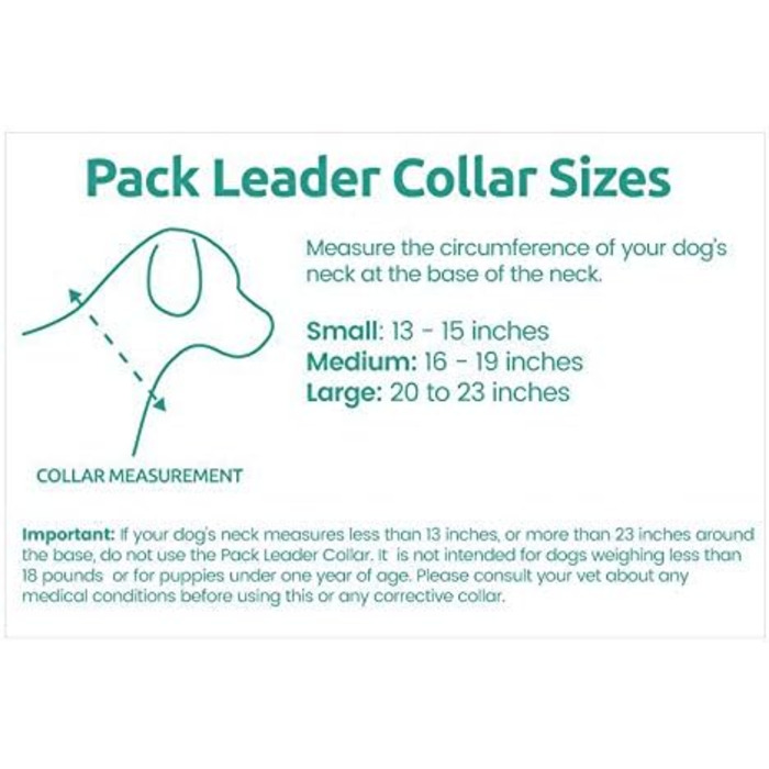 Pack Leader Collar™ - Dog Whisperer Cesar Millan Training Collar (Medium, Gray)