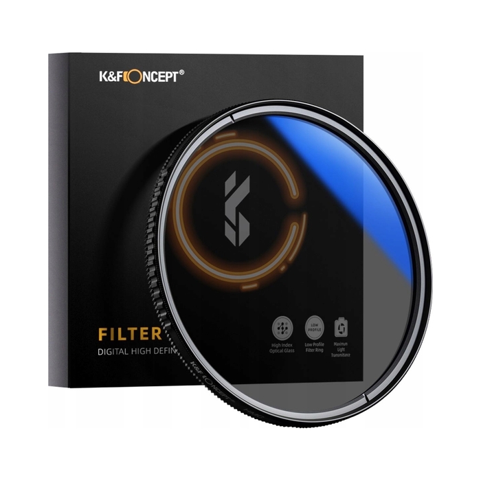 Поляризаційний фільтр K&F Concept CPL HD MC Slim 55мм