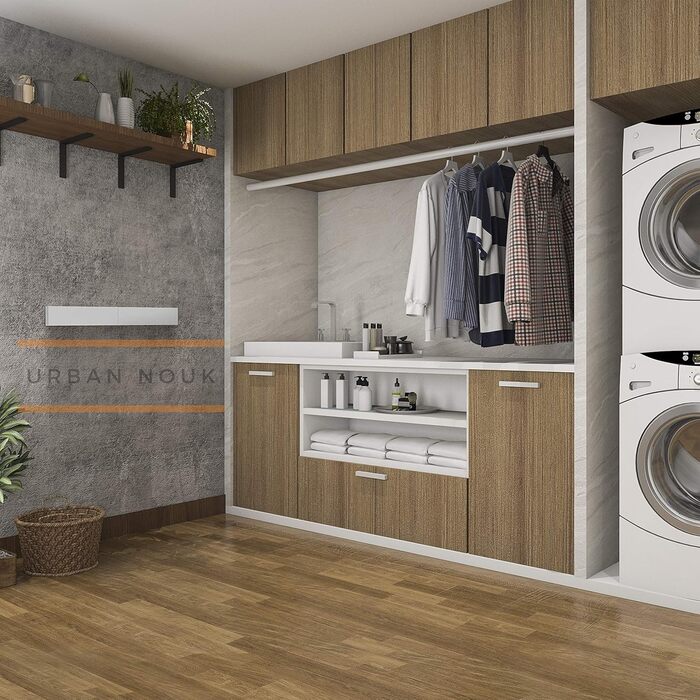 Настінна сушилка для білизни, розкладна, чорна, 100 см