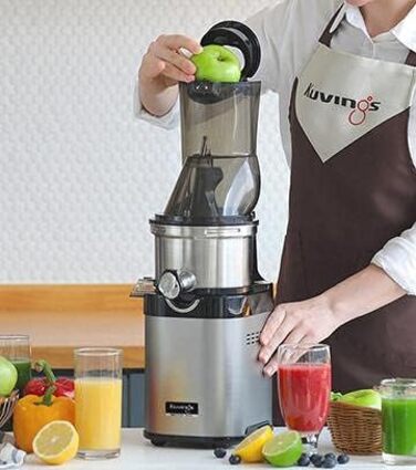 Kuvings CS700 Whole Slow Juicer – Professional Stainless Steel Juice Extractor for Commercial Use with Powerful 240 Watt Motor