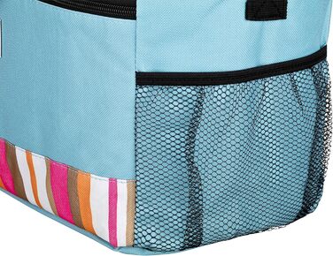 Термосумка B.PRIME 20L Classic: 36x26x22 см, блакитна | Для пікніка, кемпінгу, подорожей та покупок