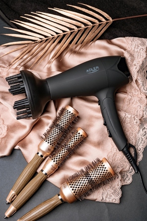 Фен для волосся ADLER 2500 Вт з дифузором та складаючою ручкою