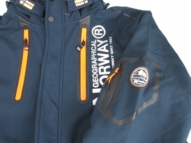 Спортивна куртка softshell Geographical Norway для трекінгу та туризму, р. L