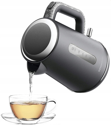 Електричний чайник Kenwood ZJP04, 2200 Вт, 1,7 л, сріблястий/сірий