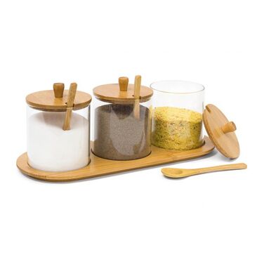 Relaxdays Spice Jars JIAO