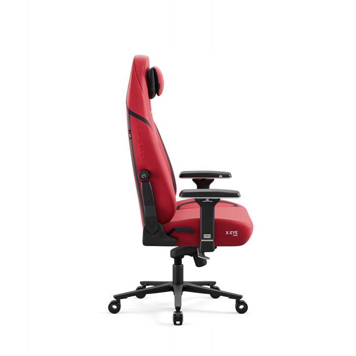 Ігрове крісло Diablo Chairs X.EYE PRIME, тканина, чорно-червоне