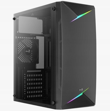 Корпус Aerocool AeroGaming Project Stalon-A-BK-V1 Midi Tower, чорний