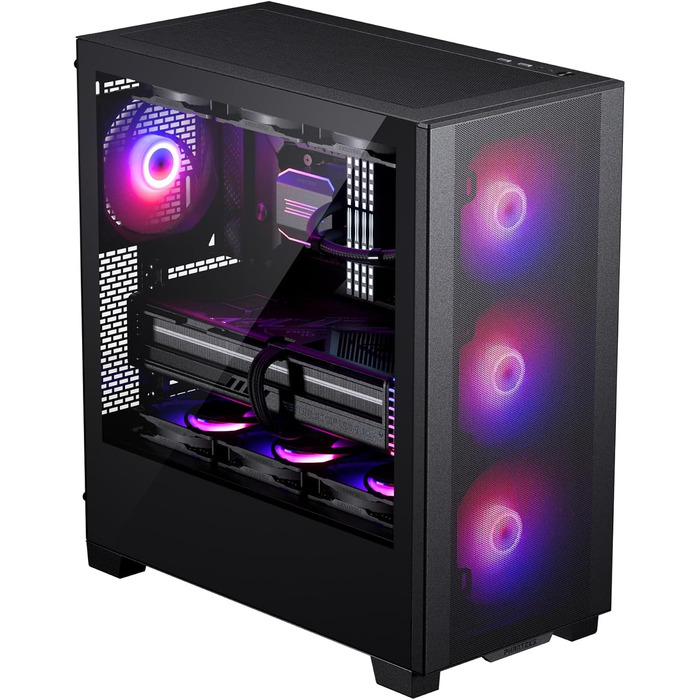 Корпус для ПК Phanteks XT Pro Ultra, загартоване скло, D-RGB підсвітка, білий/чорний