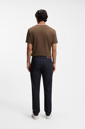 Чоловічі джинси BOSS Maine Regular-Fit сині з еластичного деніму 34W/32L Dark Blue 403