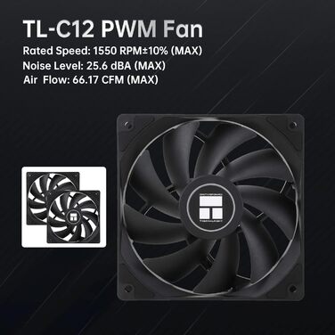 Система охолодження CPU Thermalright Peerless Assassin 120 SE ARGB, 120 мм, 6 heatpipes, для AMD AM4/AM5 та Intel LGA 1700/1851