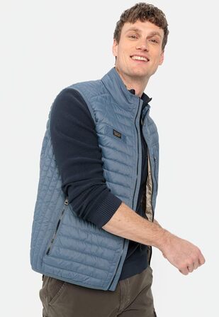 Жилет чоловічий Camel Active легкий, степний, з переробленого поліаміду, синій
