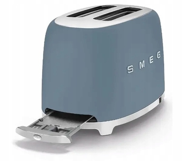 Тостер Smeg TSF01SBMEU, блакитний, 950 Вт