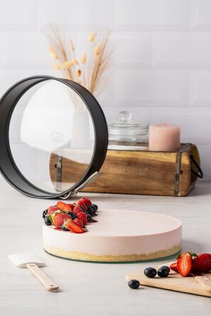 Форма для випічки Dr. Oetker Springform Ø 26 см зі скляним дном, антипригарне покриття, 1 шт.