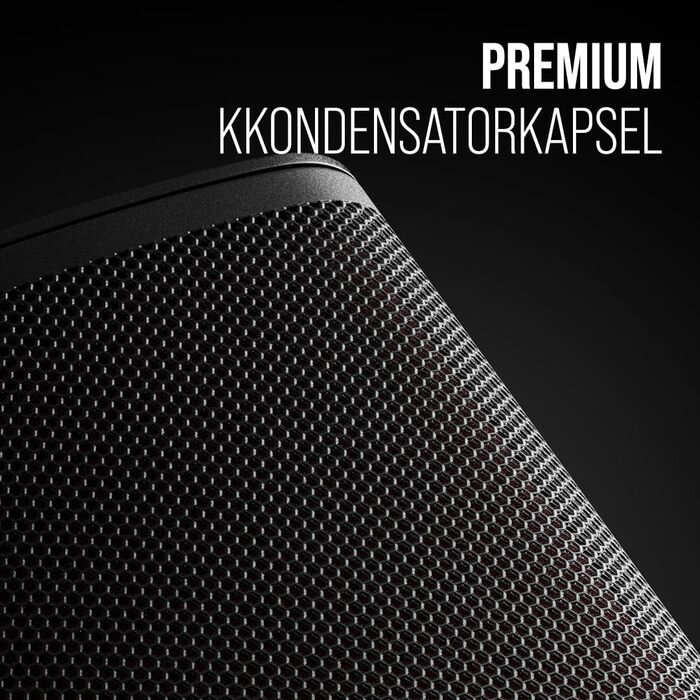 RØDE X XCM-50: Професійний USB-мікрофон з конденсатором для стрімінгу та ігор, чорний