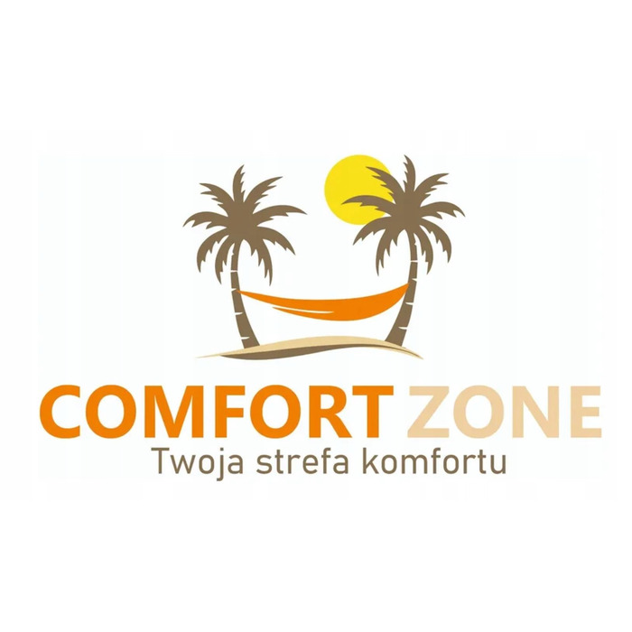 Гамак з стійкою Comfort Zone, коричневий, навантаження до 200 кг, 330 x 150 см