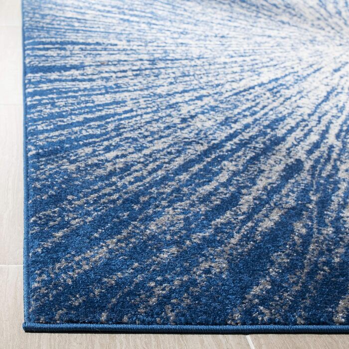 Килим Safavieh Evoke для вітальні, їдальні, спальні - короткий ворс, 122 x 183 см (Темно-синій/Бежевий)