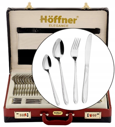 Набір столових приборів Hoffner Elegance, 72 предмети