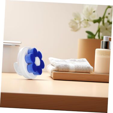 Bath Brush Body Shower Brush Luffa Back Scrubber Body Brush for Shower Washing Detachable Shower Accessories Back Brush Body Washer for the Body Bath Washer ABS Blue (1)