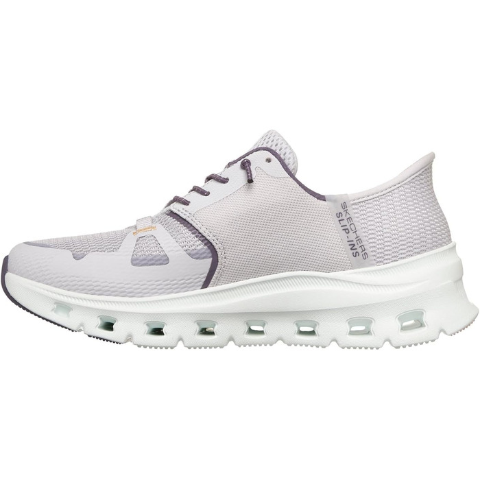 Кросівки Skechers Glide-Step Vibey Hands Free Slip-ins для жінок (38.5 EU, фіолетовий сітчастий верх)