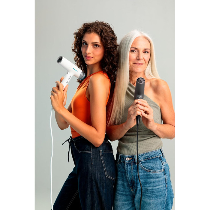 MEDION Haartrockner з іонізацією та дифузором HD2 - 1500 Вт, іонізація, стилізація, тихий BLDC мотор, самоочищення