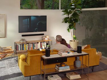 Sonos Era 100: Розумна колонка Wi-Fi/Bluetooth з Alexa, чорна