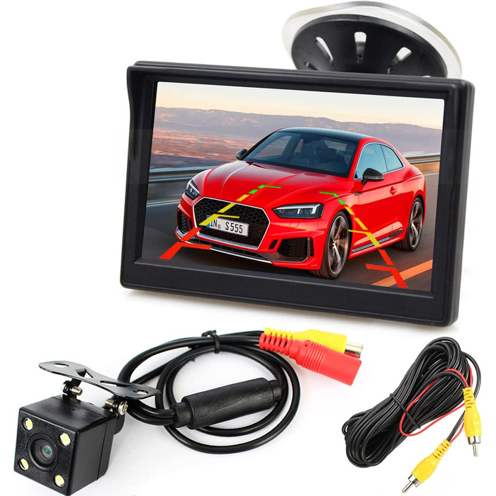 Автомобільний HD LCD монітор 5