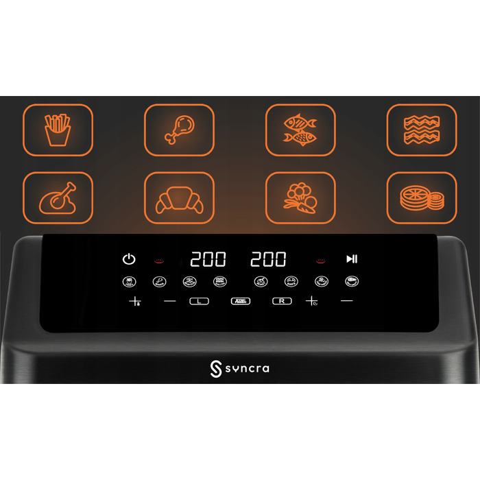 Аерофритюрниця Syncra AeroChef Duo 10л 2000Вт