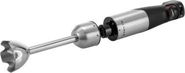 KLAMER Stabmixer 800W: 4-в-1 Пюрірувач зі сталі з регулюванням швидкості та турбо-функцією (Преміум-набір)