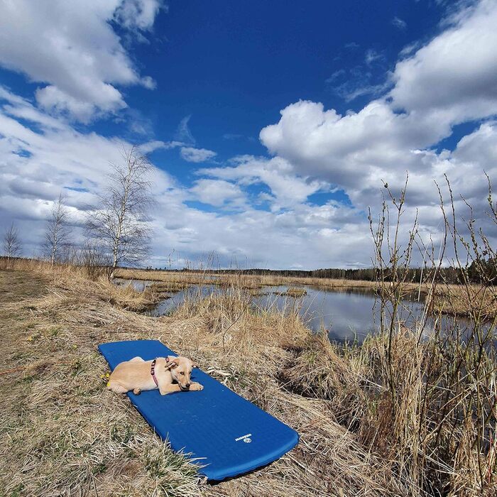 Outdoorer Isomatte Trek Bed 1 - самонадувна туристична килимок для кемпінгу, легка, компактна