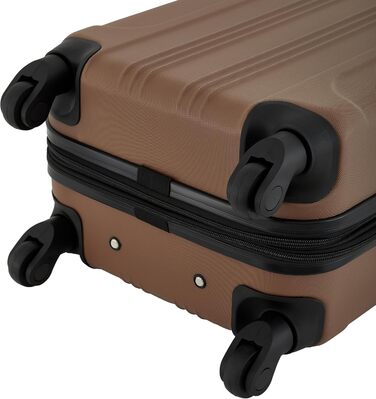 Валіза Travelers Club Chicago Hardside Spinner, розширювана, блакитно-зелений, 20 дюймів (Carry-On)