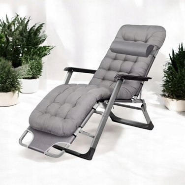Шезлонг металевий багатоколірний Ideal Garden