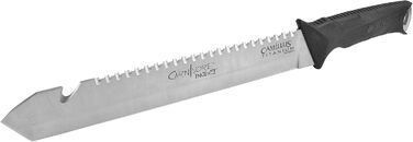 Camillus Carnivore 19818 Machete with sheath, titanium-bound blade and ballistic nylon sheath