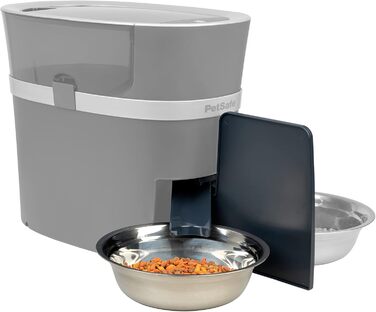 Автоматичний годівник PetSafe для 2 тварин: собак та котів, з мискою, BPA-free пластик